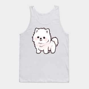 Cute Chibi Samoyed Dog Tank Top